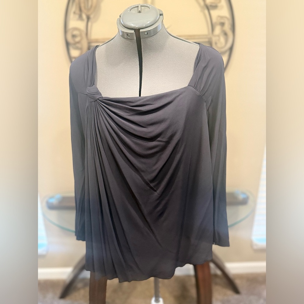 Lafayette 148 New York Elegant Black Women's Top Size XXL